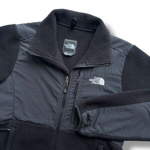 The North Face Women's Med Black Full Zip Denali Polartec Fleece Jacket Gorpcore